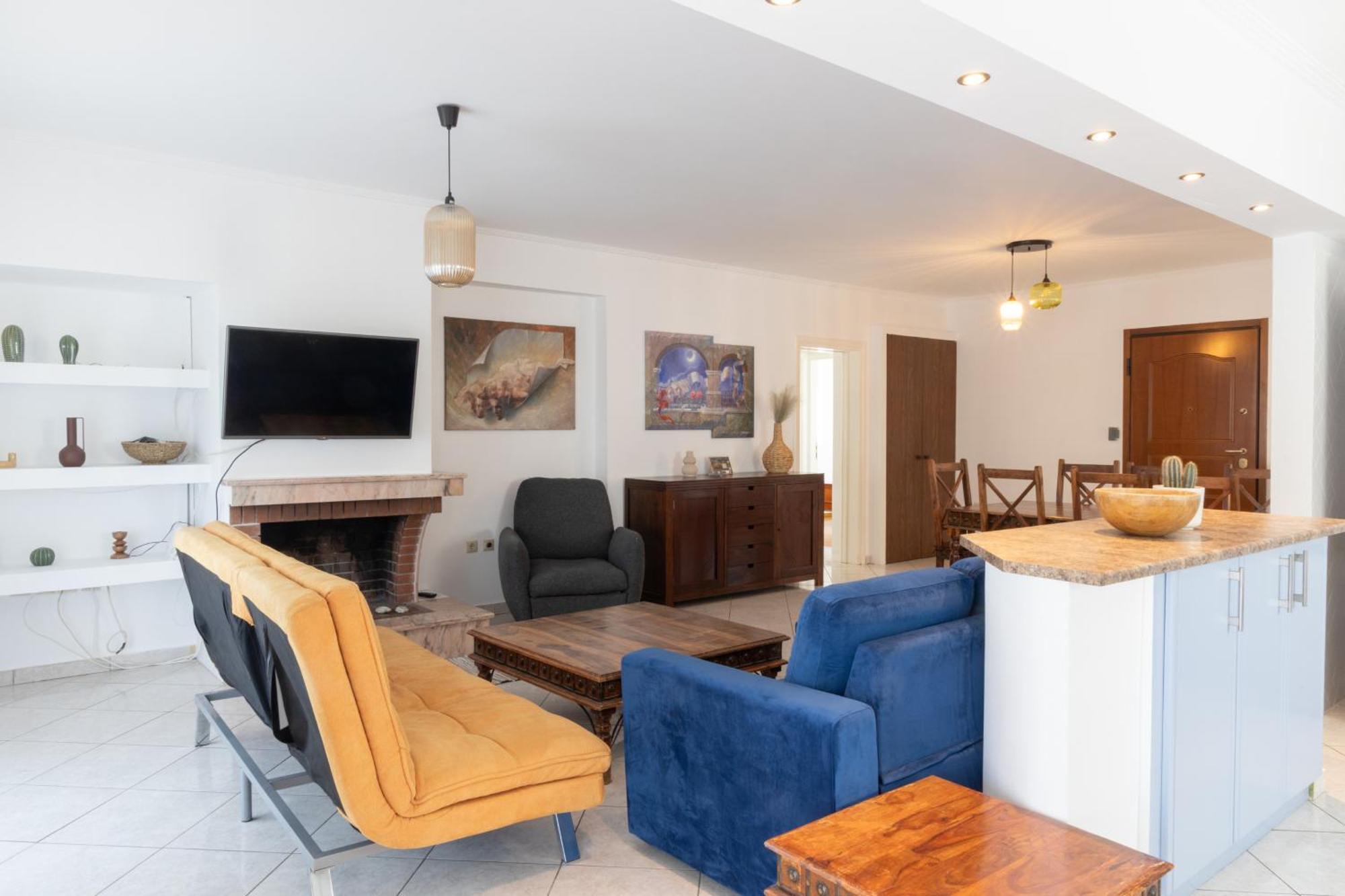 Luxury And Spacious Apt For 8 Guests New Features April 2025 Афіни Екстер'єр фото